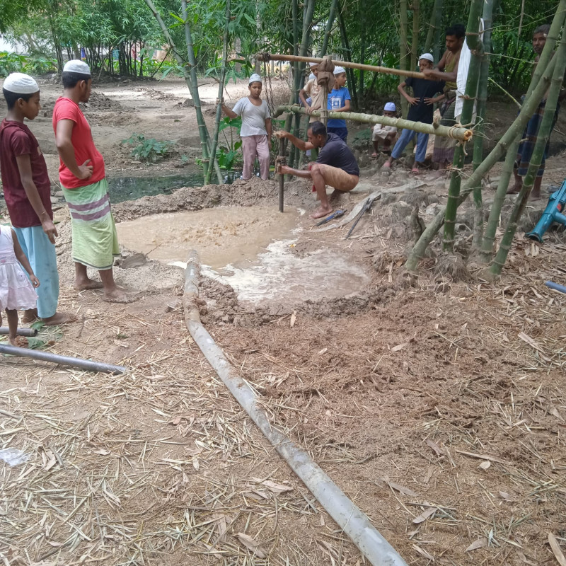 Water Well Project 2024- Naranpur Uttarpara Jame Masjid, Koyra, Khulna